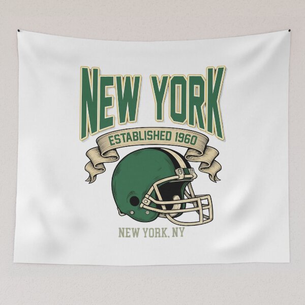 Item preview, New York Established 1960 Vintage Football designed and sold by MaisTram.