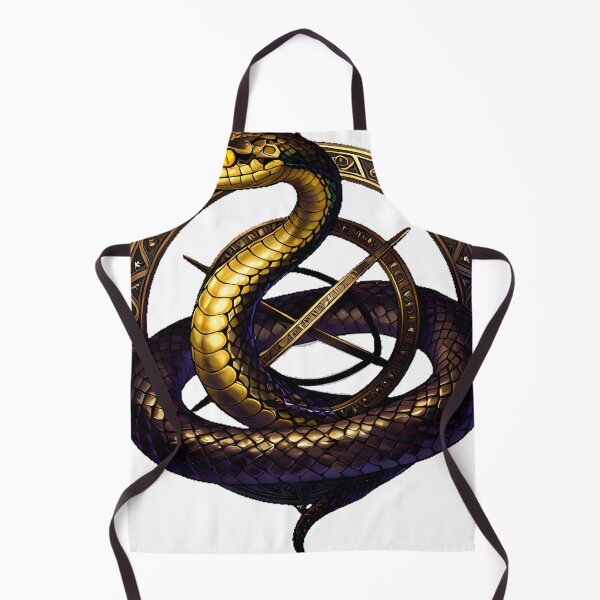 Item preview, Gothic Golden Pit Viper Celestial Astrolabe designed and sold by IllumeInk.