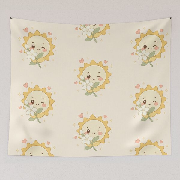 Item preview, Smiling Sun | Find Joy in Little Things – Cute Thai Soft Life | Soft Thailand™ designed and sold by CosmicQuietStudio.