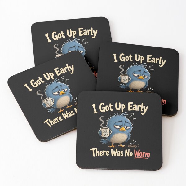 Item preview, I Got Up Early There Was No Worm designed and sold by TheEndDesign.