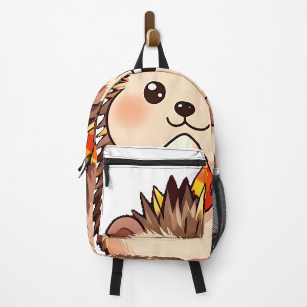 Item preview, Cute Little Hedgehog Candy Corn Quill Icon designed and sold by pumsquare.