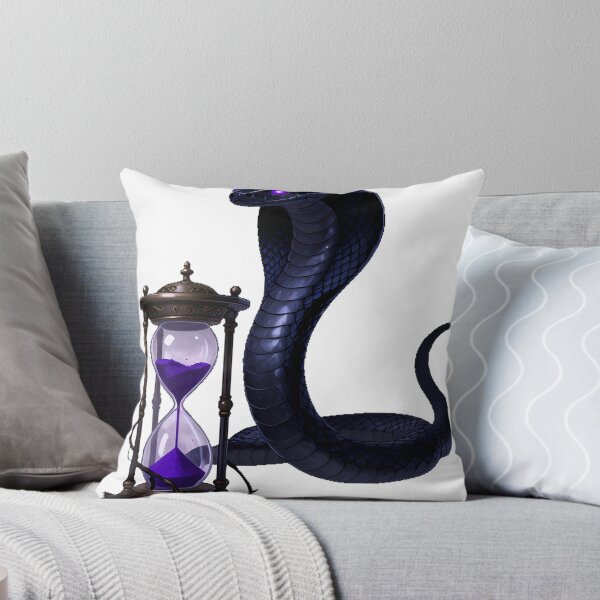 Item preview, Gothic Indigo Mamba Antique Hourglass designed and sold by IllumeInk.