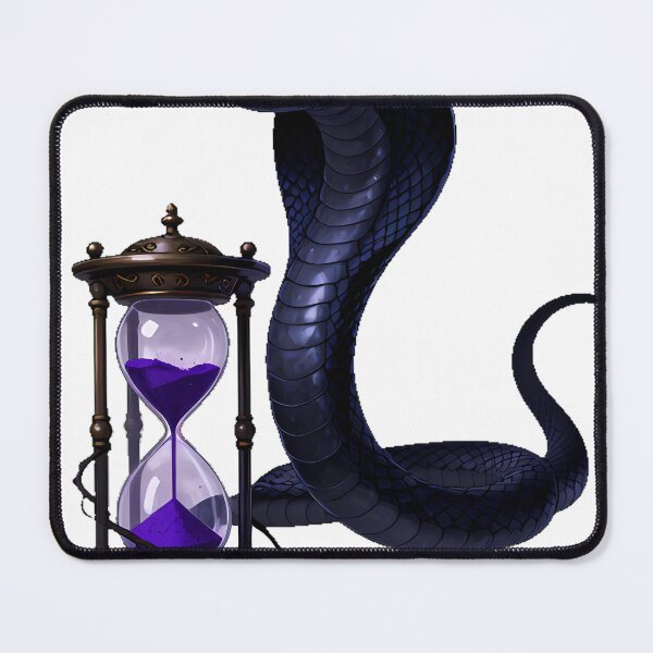Item preview, Gothic Indigo Mamba Antique Hourglass designed and sold by IllumeInk.