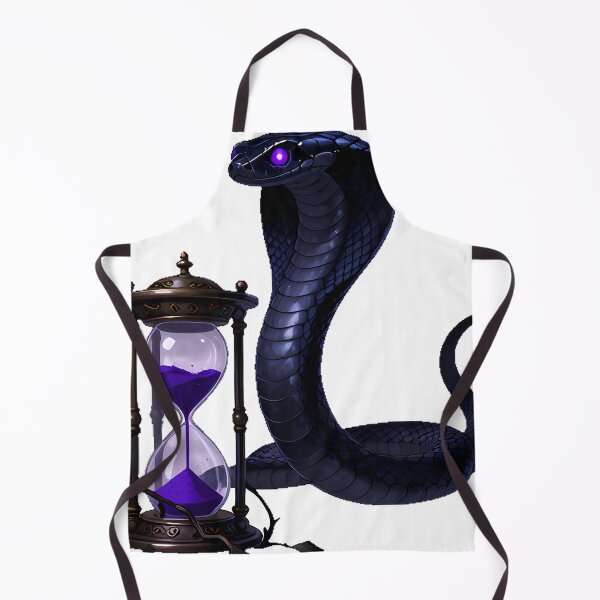 Item preview, Gothic Indigo Mamba Antique Hourglass designed and sold by IllumeInk.