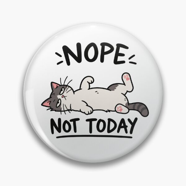 Item preview, Nope Not Today – Exhausted Cat designed and sold by H-Tsvetkova.