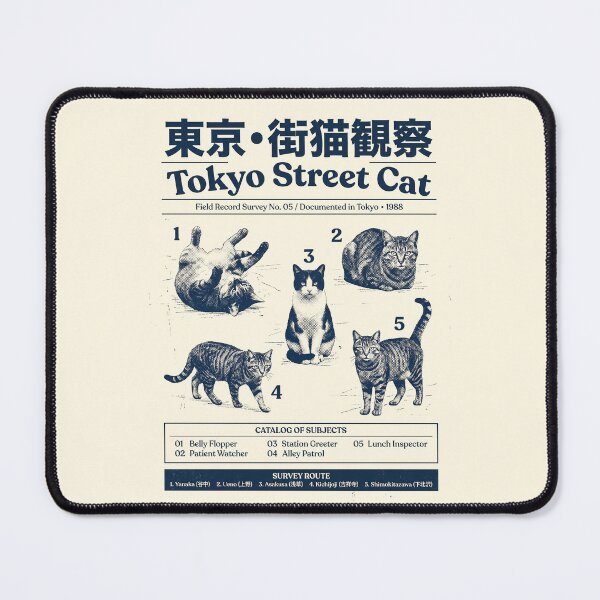 Item preview, Tokyo Street Cat designed and sold by TheSamuraiCat.
