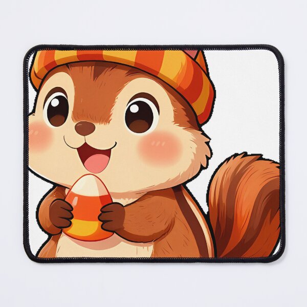 Item preview, Cute Chipmunk Cheeks Candy Corn Feast Icon designed and sold by pumsquare.