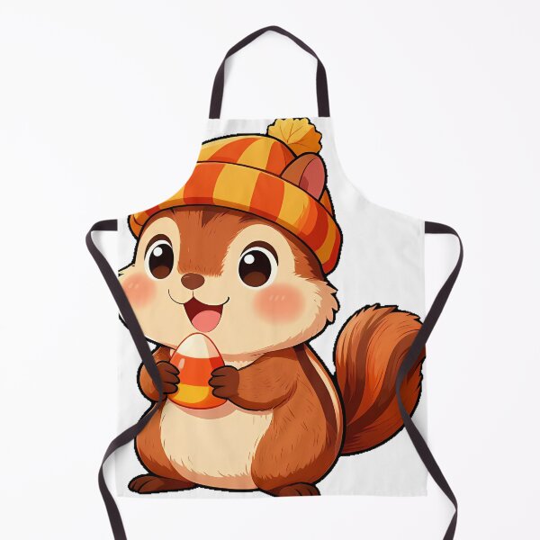 Item preview, Cute Chipmunk Cheeks Candy Corn Feast Icon designed and sold by pumsquare.