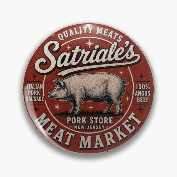 Item preview, Satriale's Pork Store Meat Market  - Soprano designed and sold by Olena Du.