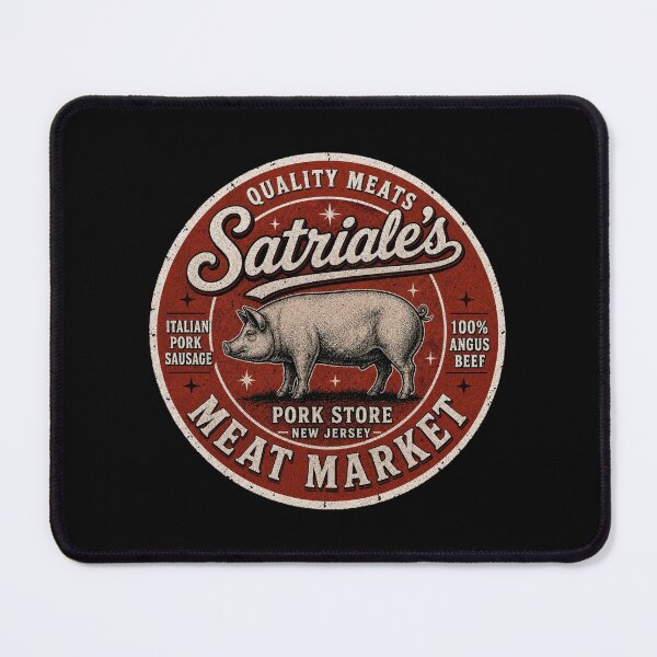 Item preview, Satriale's Pork Store Meat Market - Soprano designed and sold by Olena Du.
