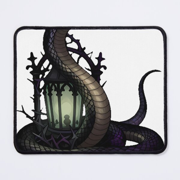 Item preview, Gothic Timber Rattlesnake Antique Lantern designed and sold by IllumeInk.