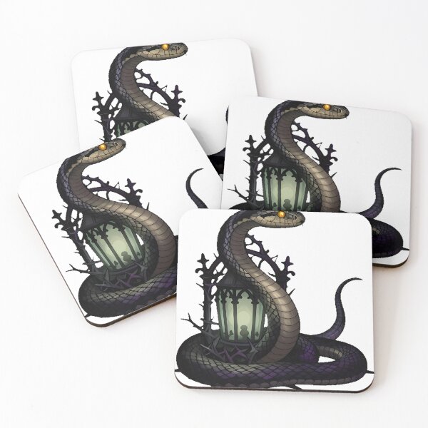 Item preview, Gothic Timber Rattlesnake Antique Lantern designed and sold by IllumeInk.