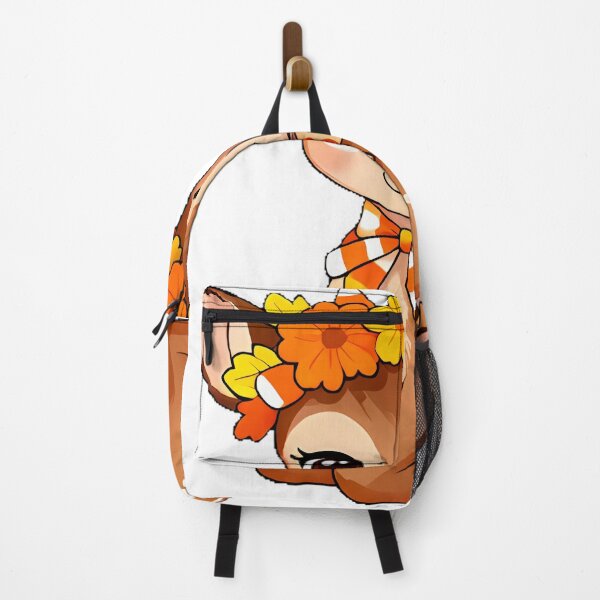 Item preview, Cute Woodland Fawn Candy Corn Floral Crown Icon designed and sold by pumsquare.