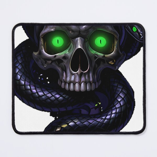 Item preview, Gothic Black Adder Crystal Skull Diviner designed and sold by IllumeInk.