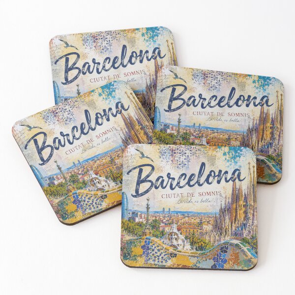 Item preview, Barcelona Postcard, Spain – A Beautiful city in Europe. designed and sold by GalleryKauffeld.