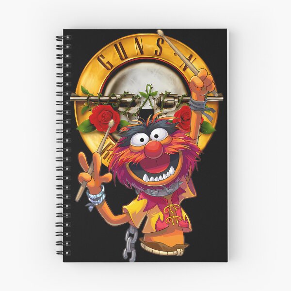 Item preview, Muppet's Animal Drummer X Gun'N'Rose designed and sold by BoneAndWeave.