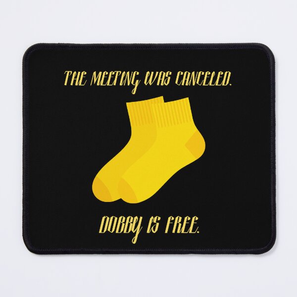Item preview, Meeting Canceled Dobby Is Free Funny Wizard Parody designed and sold by Mircea786.