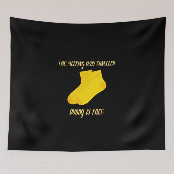 Item preview, Meeting Canceled Dobby Is Free Funny Wizard Parody designed and sold by Mircea786.