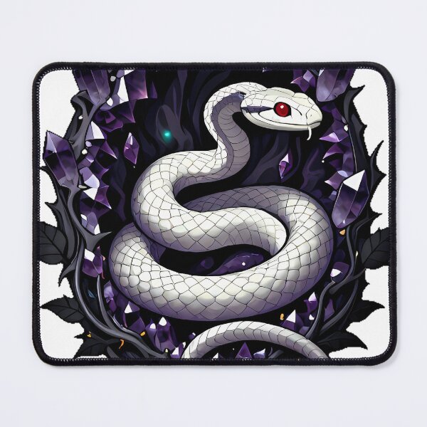 Item preview, Gothic Spectral Alabaster Viper Geode designed and sold by IllumeInk.