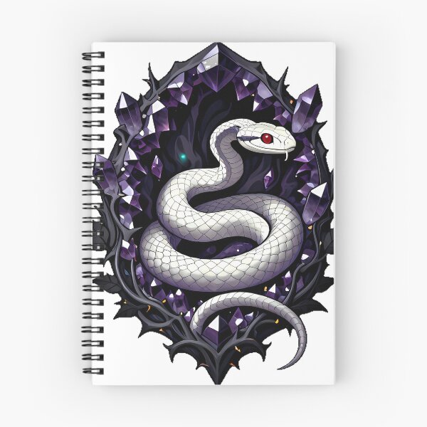 Item preview, Gothic Spectral Alabaster Viper Geode designed and sold by IllumeInk.