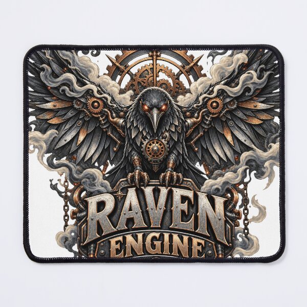 Item preview, Raven Engine Steampunk Bird designed and sold by S06PMarketing.