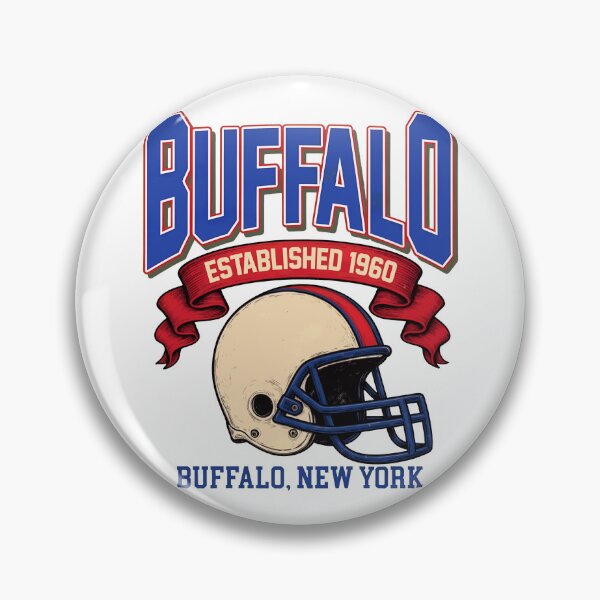 Item preview, Buffalo Established 1960 Retro Football Graphic designed and sold by MaisTram.