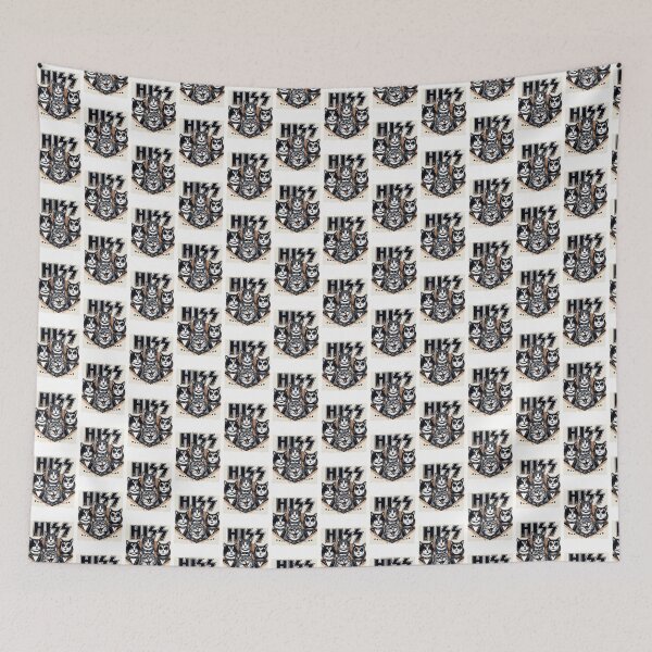 Item preview, Hiss Funny Cat Band Rock Retro Vintage | ⭐⭐⭐⭐⭐ designed and sold by Jhonson Berry.