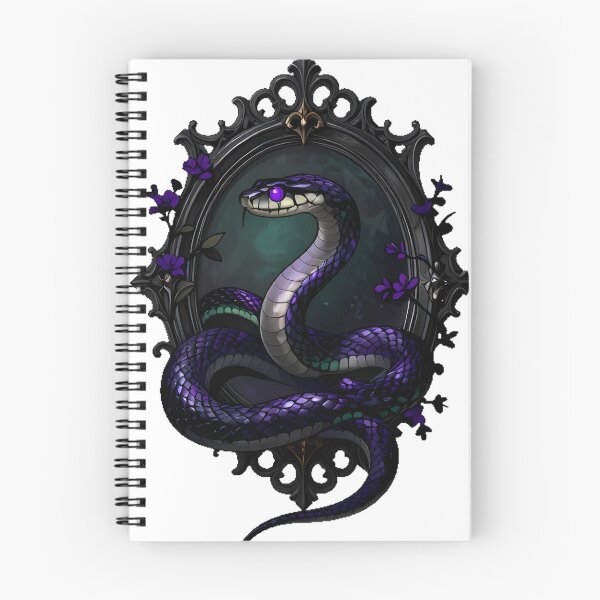 Item preview, Gothic Violet Krait Scrying Mirror designed and sold by IllumeInk.