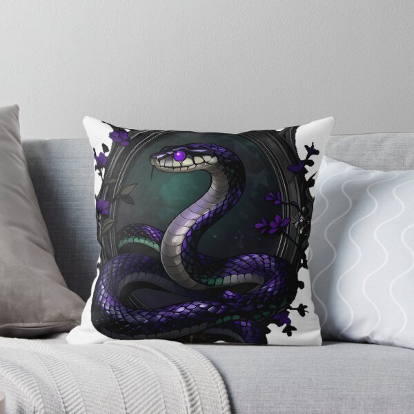 Item preview, Gothic Violet Krait Scrying Mirror designed and sold by IllumeInk.