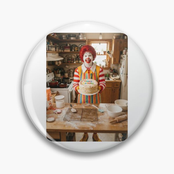 Item preview, Ronald mcdonald birthday cake memes happy Funny prank meme gift weird  designed and sold by CheeseBlueprint.