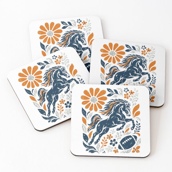 Item preview, Retro Horse Floral Football Game Day designed and sold by StanleyBr11648.