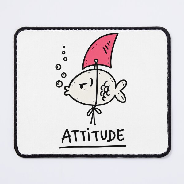 Item preview, Fish With Attitude designed and sold by H-Tsvetkova.