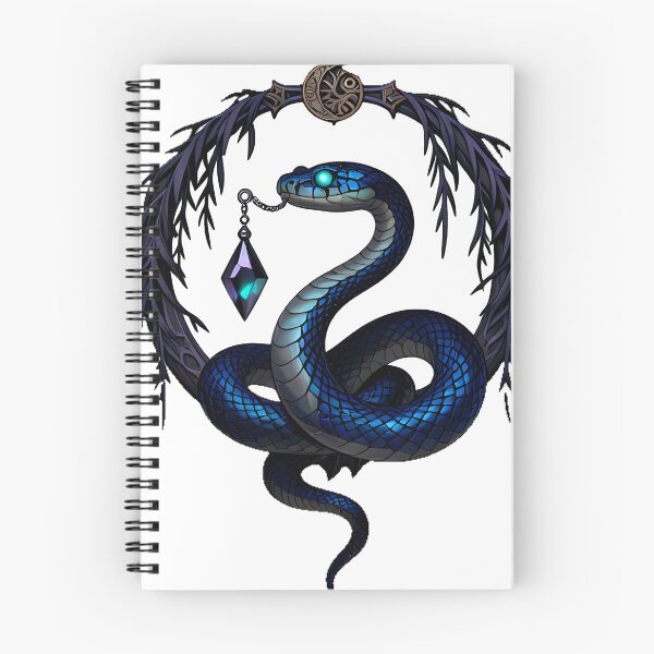 Item preview, Gothic Sapphire Tree Boa Pendulum designed and sold by IllumeInk.