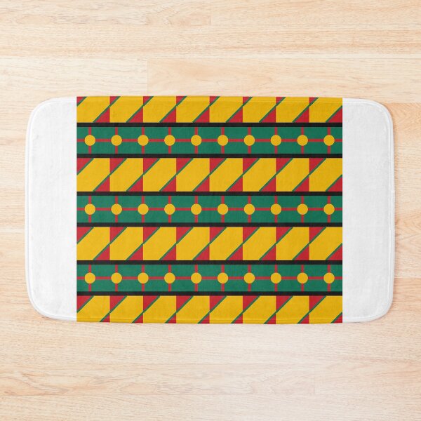 Item preview, Kente inspired Ghana geometric pattern  designed and sold by Utibe123.