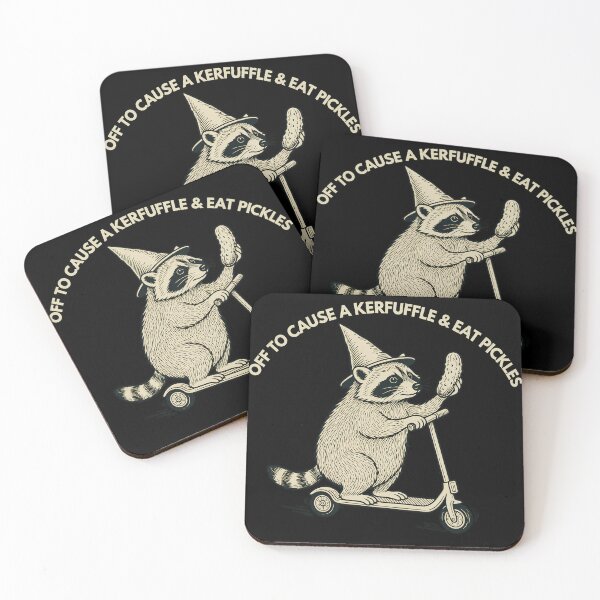 Item preview, Off To Cause A Kerfuffle & Eat Pickles designed and sold by Verominunus.