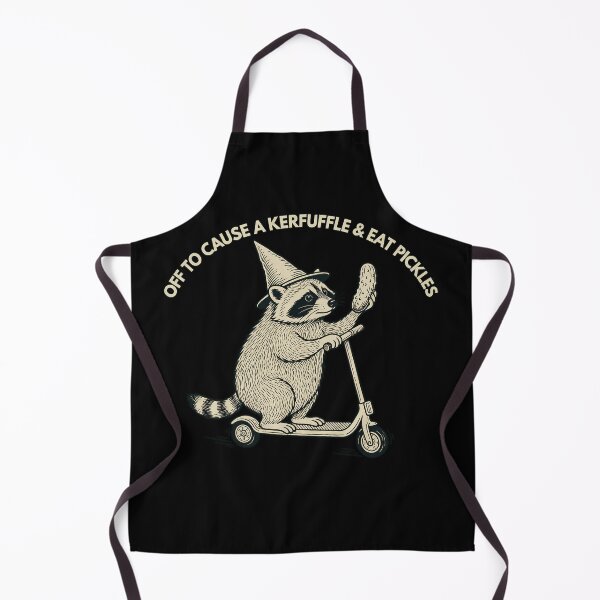 Item preview, Off To Cause A Kerfuffle & Eat Pickles designed and sold by Verominunus.