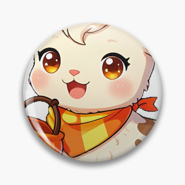 Item preview, Cute Baby Goat Kid Candy Corn Bandana Icon designed and sold by pumsquare.