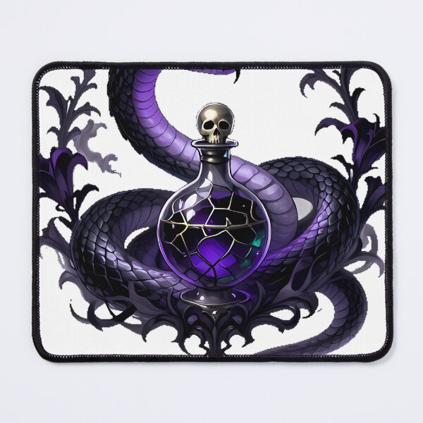 Item preview, Gothic Translucent Ghost Viper Poison Phial designed and sold by IllumeInk.