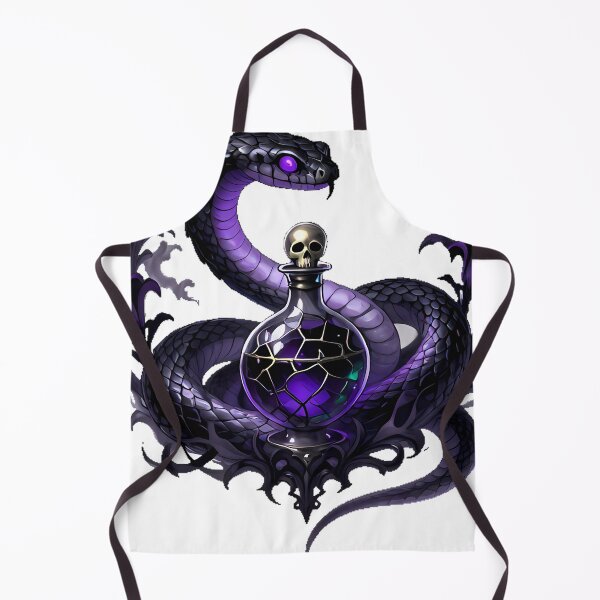 Item preview, Gothic Translucent Ghost Viper Poison Phial designed and sold by IllumeInk.