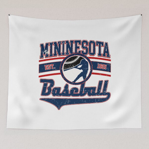 Item preview, Minnesota Baseball Vintage Retro Batting Player designed and sold by SeriRieke.