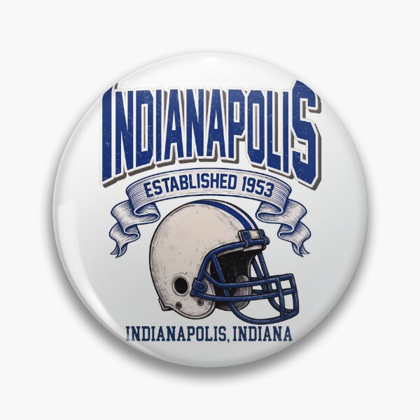 Item preview, Indianapolis Established 1953 Football Helmet Vintage designed and sold by MaisTram.