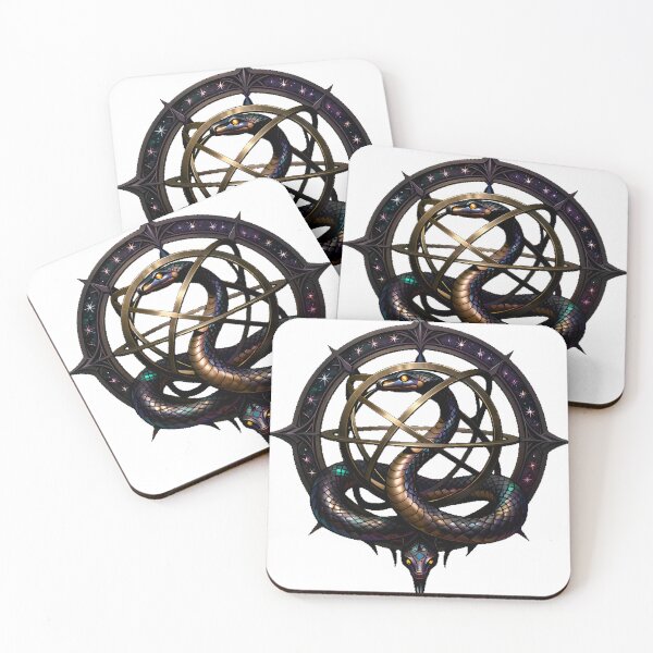 Item preview, Gothic Sunbeam Snake Armillary Sphere designed and sold by IllumeInk.