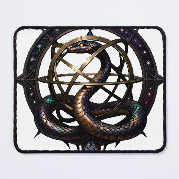 Item preview, Gothic Sunbeam Snake Armillary Sphere designed and sold by IllumeInk.