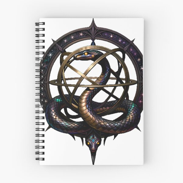 Item preview, Gothic Sunbeam Snake Armillary Sphere designed and sold by IllumeInk.