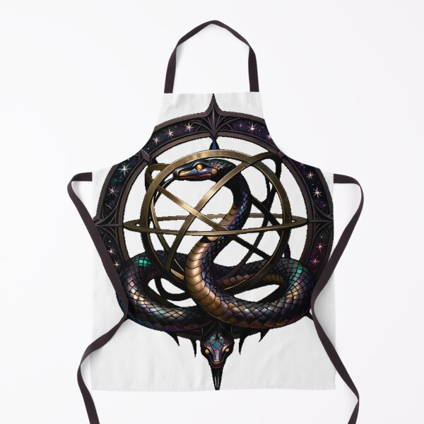 Item preview, Gothic Sunbeam Snake Armillary Sphere designed and sold by IllumeInk.