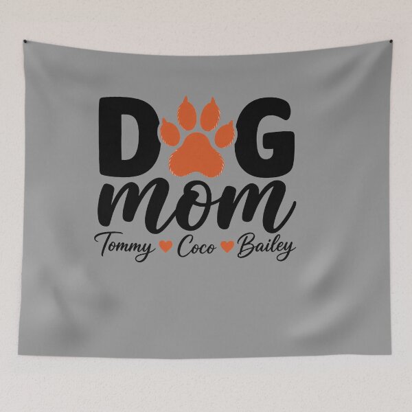 Item preview, Dog Mom Paw Print | Bold Modern Design designed and sold by MOCH- ART.