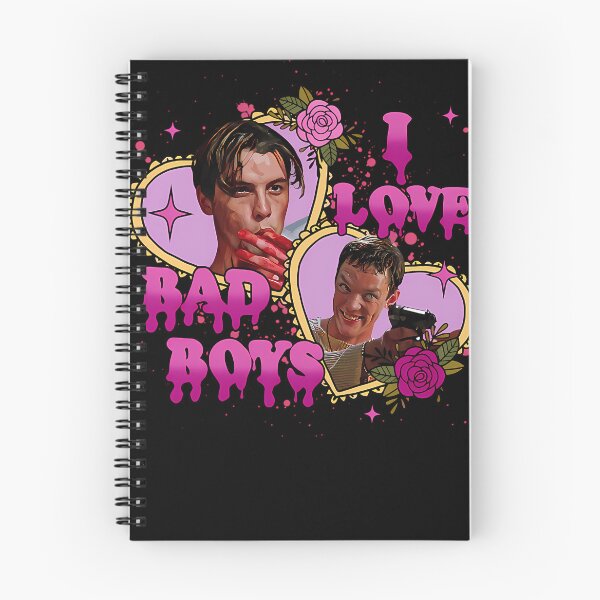 Item preview, I Love Bad Boys Screams Movie designed and sold by BoneAndWeave.