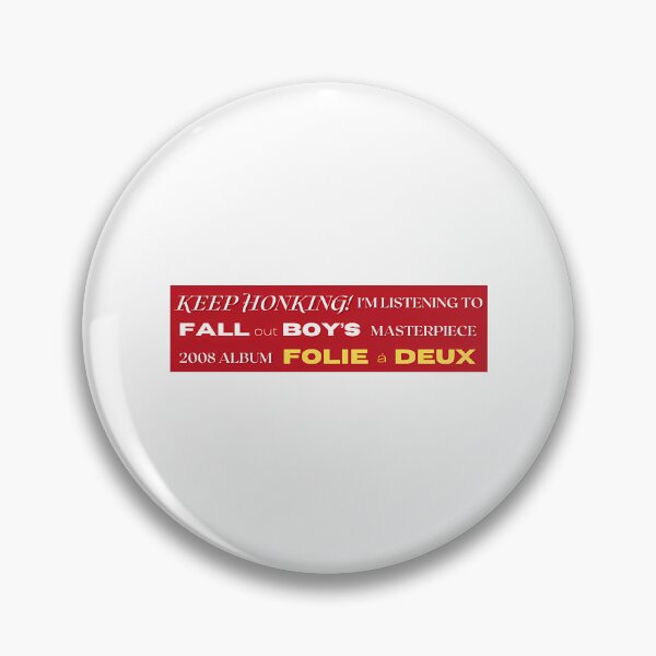 Item preview, Folie A Deux Keep Honking Bumper Sticker designed and sold by zyla-calkins.