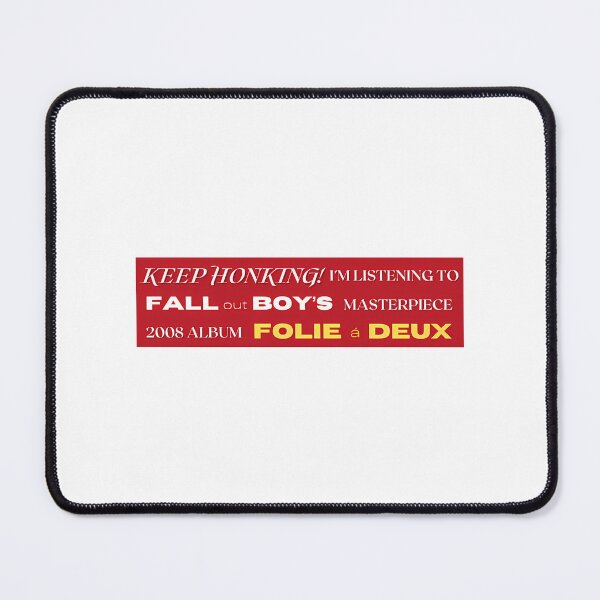 Item preview, Folie A Deux Keep Honking Bumper Sticker designed and sold by zyla-calkins.