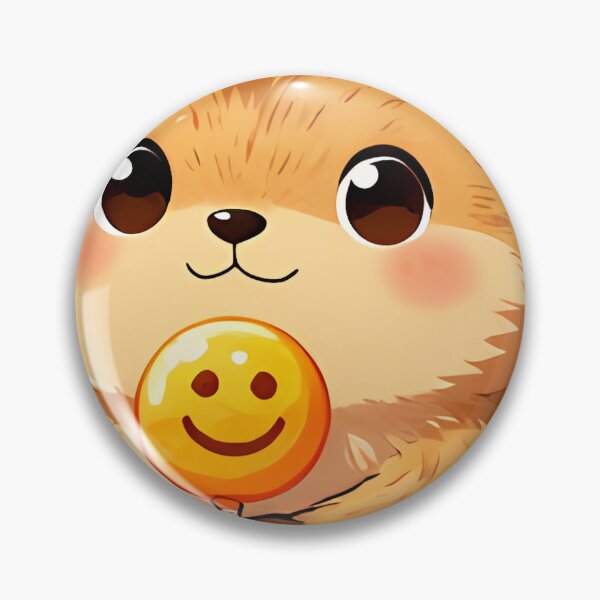 Item preview, Cute Baby Meerkat Pup Candy Corn Bow Icon designed and sold by pumsquare.